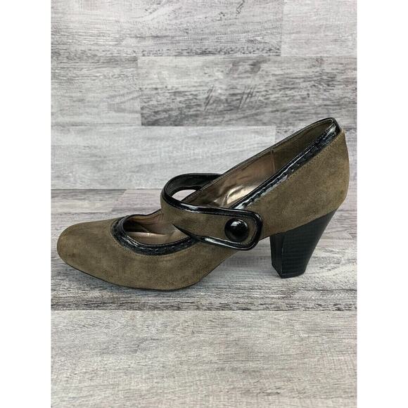 Naturalizer Womens Julius Suede Mary Jane Heels Size 8.5 - Picture 6 of 8